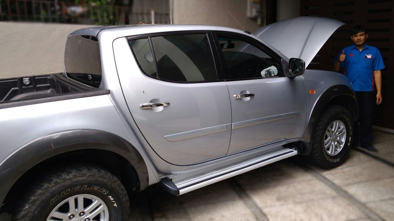 fadil dan mitsubishi strada
