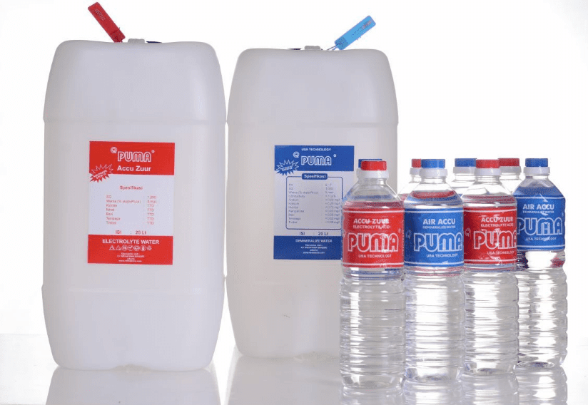 beda air aki merah dengan air aki biru